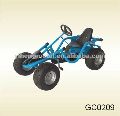 4 wheel pedal cart