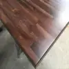 Wood butcher block kitchen countertop wood table top