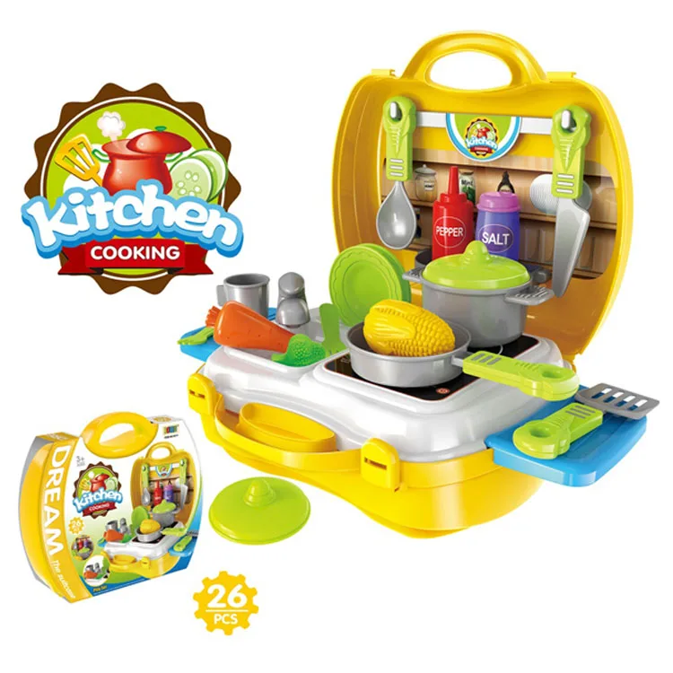 toy kitchen with water