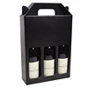 corrugated cardboard packaging 2 or 3 pack bottle beer wine carrier gable handle gift box