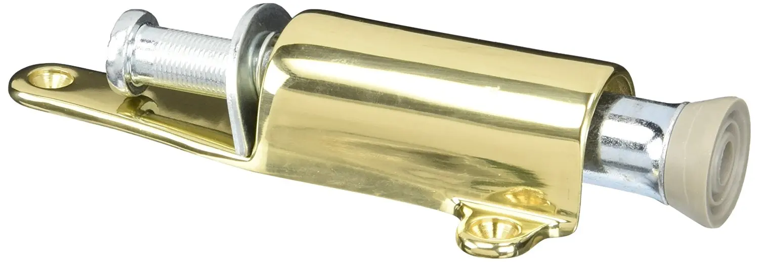 ToughGrade 4.75 Zinc Metal Door Holder W//Plunger
