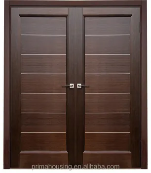 Double Interior Swing Solid Wooden Door Door Price Buy Double Swing Interior Door Wood Glass Door Design Interior Glass Wood Double Door Product On