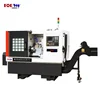 TCK6350 Small 4 Axis CNC slant bed lathe Gang tool lathe cnc turning center