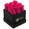 Custom luxury gift packaging preserved hat rose flower box