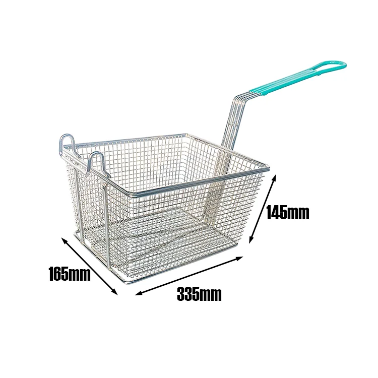 Taco Fry Basket 8-Slots w/ Handle: WebstaurantStore