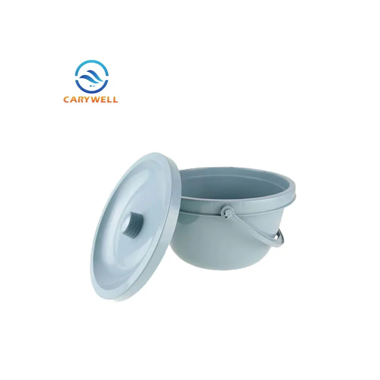 Commode Accessory Round Plastic Bucket With Lids With Handle Buy