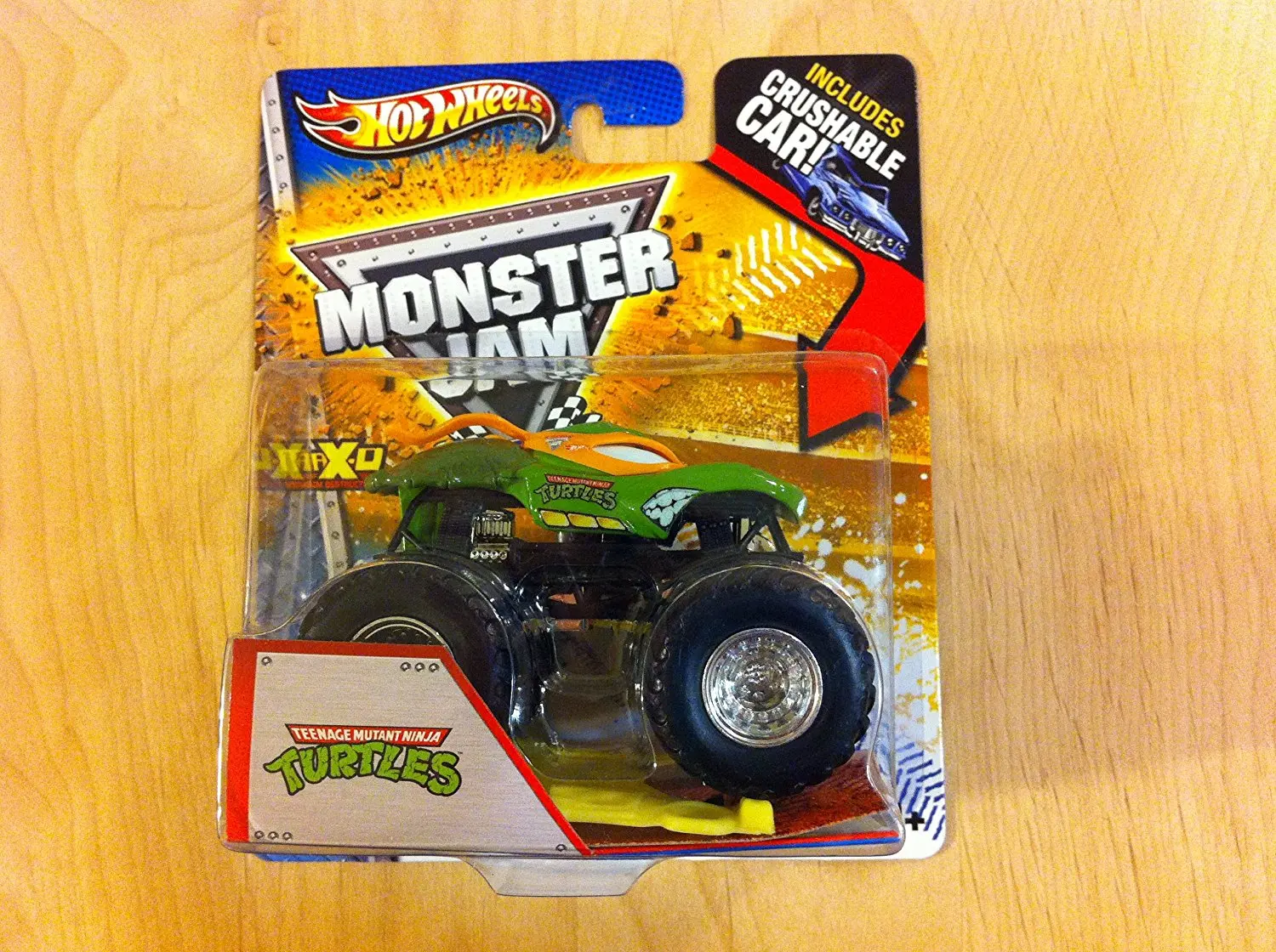 ninja turtle monster truck toy