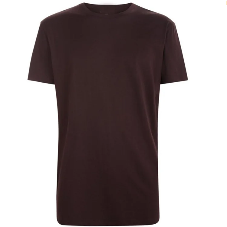 Wholesale Mens Dark Purple Basic Custom Longline T Shirt - Buy Custom ...