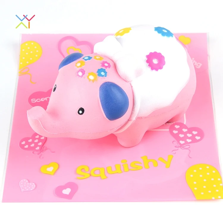 Super soft custom squishy pig squishy custom animal squishy soft PU foam toy stress toy