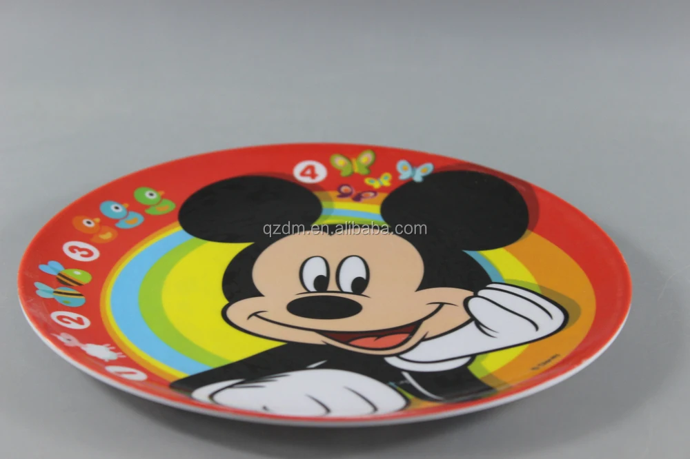 Brand Melamine Round Plates And Dishes
