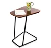 Tray End Snack Table Slide Under Sofa Couch Bed laptop desk mini table