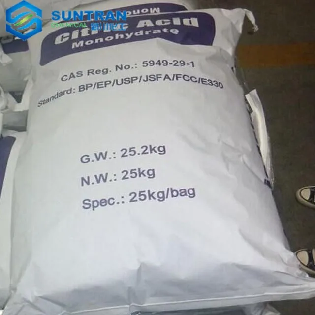 Raw Material Of Citric Acid Weifang Ensign/ttca Brand For Wholesale ...