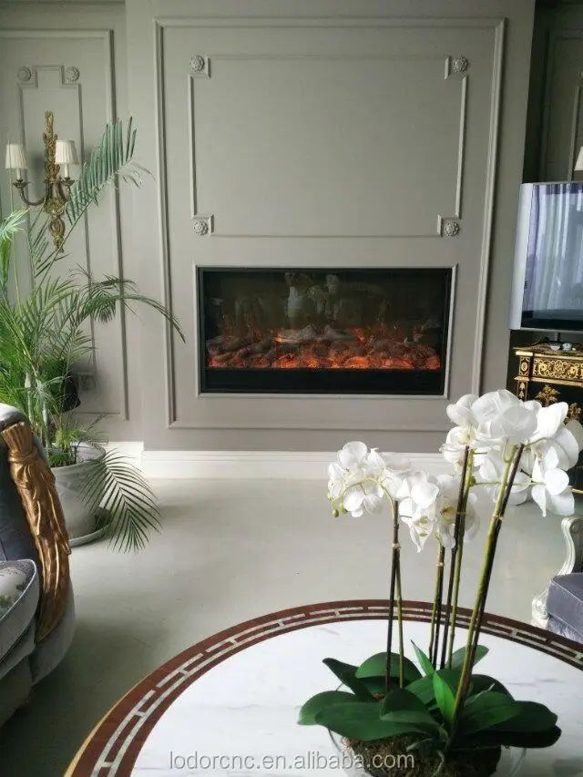 220 V chimenea eléctrica con LED chimenea luces-Chimeneas eléctricas