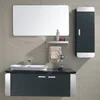 Ceramic basin stainless steel bathroom cabinet with mirror