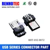 usb 3.0 connector micro usb 5p male B type solder micro usb plug