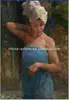 Girl Wall Paper chinese scroll oil virgin