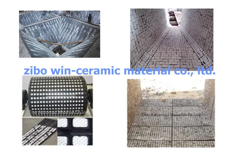 High Abrasion Resistant Alumina Ceramic Embedded Rubber Liner