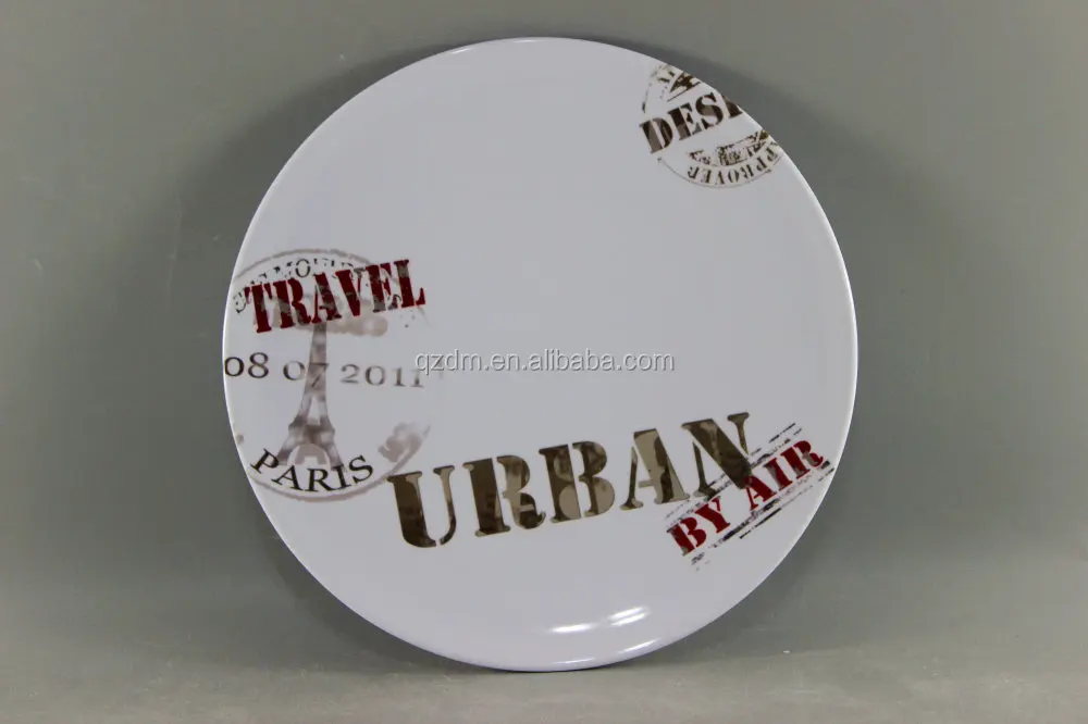A5 Melamine Custom-Made Round Dish