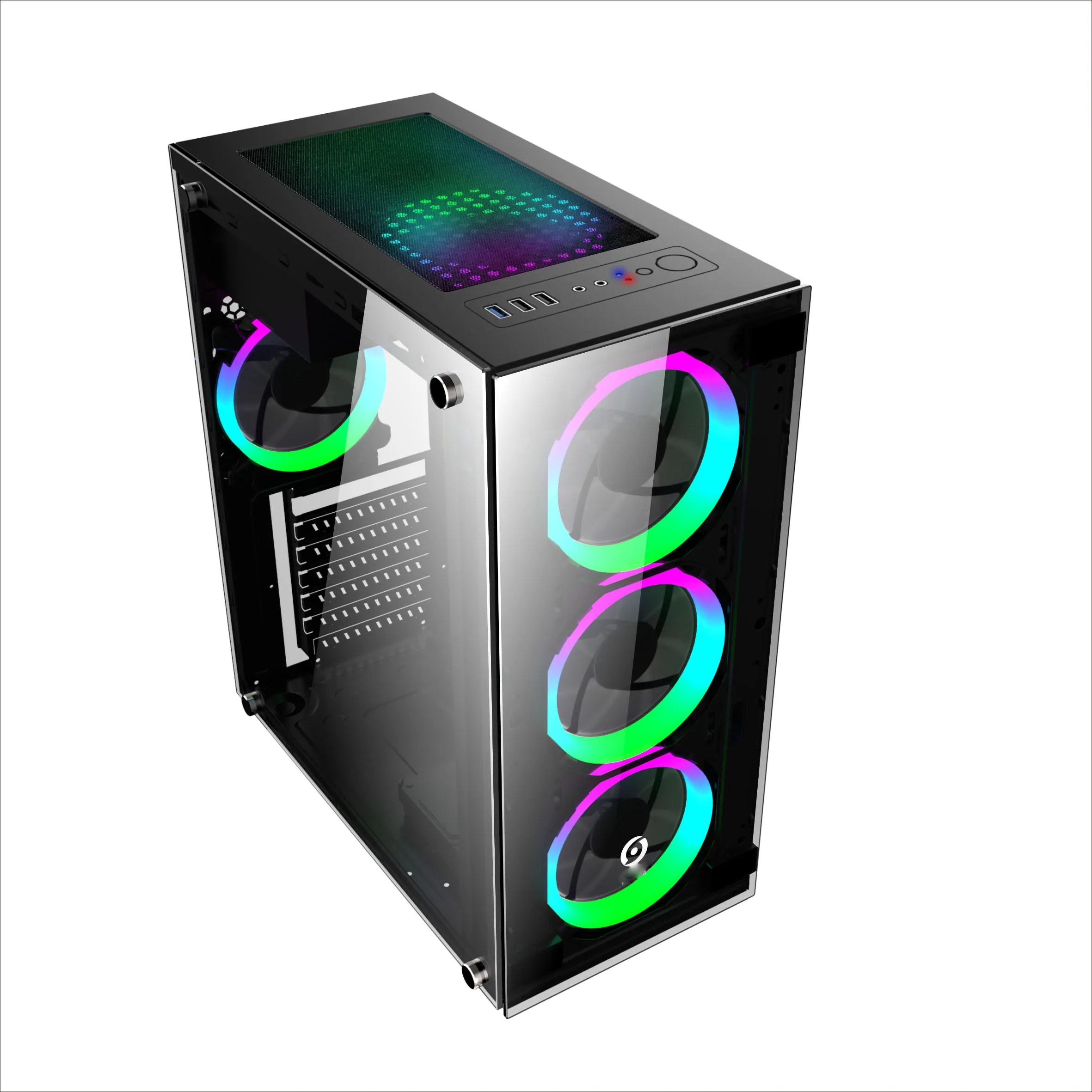 Панель компьютера. Корпус ATX С RGB кулерами. Компьютерный корпус Delux Atom. Sharkoon tk4 RGB сталь, стекло, пластик 4x120mm Fan RGB. Корпус Formula с RGB кулерами.