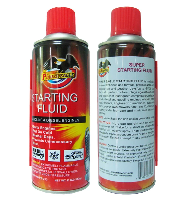 Factory Easy Start Auto Engine Car Care Powerful Quick Fluid Liquid Low