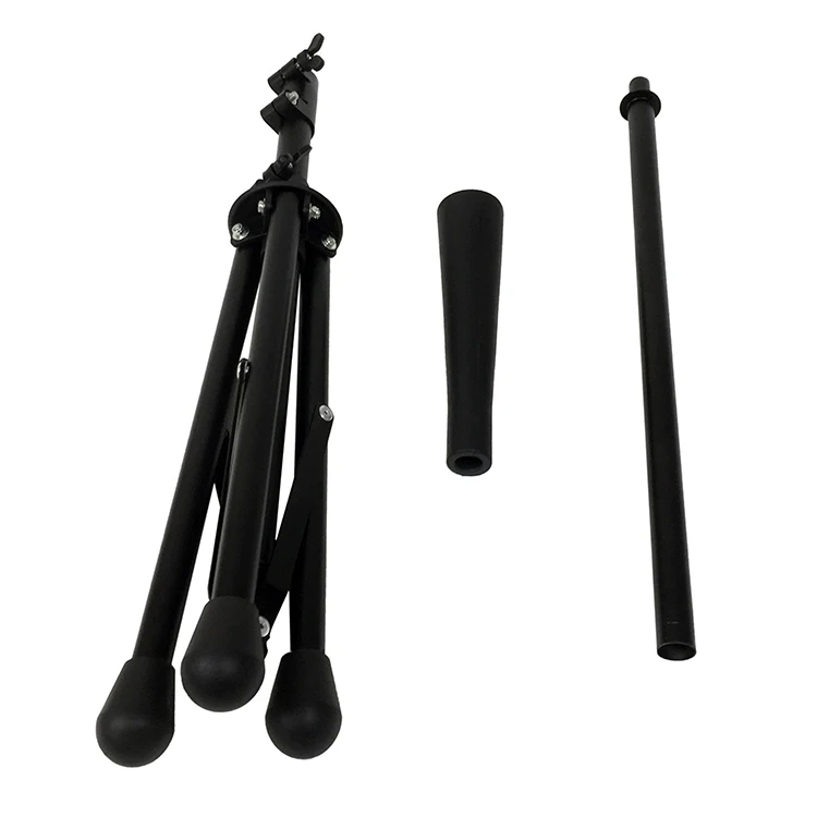 thumbnail image 2 of AOLIGEIJS Adjustable Baseball & Softball Batting Tee - Portable Tripod Stand With Rubber FlexTop (20.5"-29.5" Height) 2 of 9