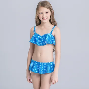 ruffle girl bathing suits