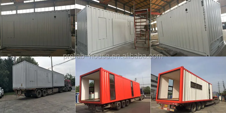 High quality long service life prefab tiny home, mobile houses, 40 feet container house