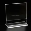 acrylic sign holder for menu display display card table tents table tent/menu holder