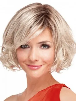 Sexy Short Blonde Wig For Women Synthetic No Lace Front Celebrity