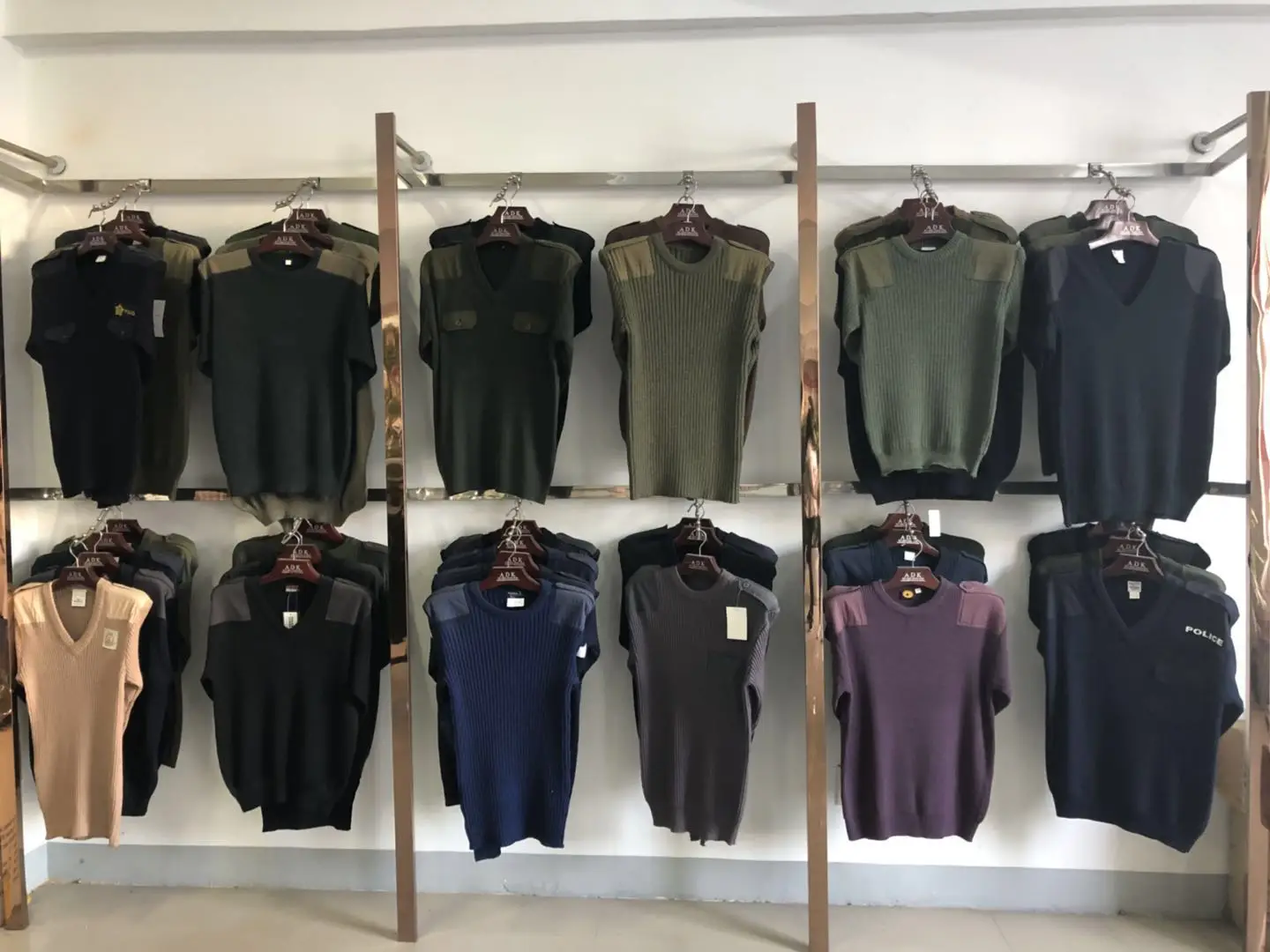 Army Wool Men Knitted Military Sweater Vest Pullover Without Sleeve - Buy Military Pullover 