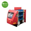 New Fashion Cartoon Design Train Shaped Corrugated Paper Pallet Display For Children's/Kid's Toys