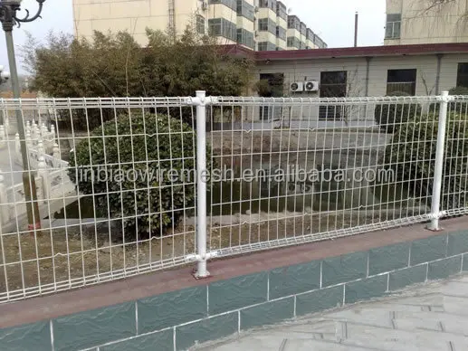 quality products welded double ring wire fence (factory direct