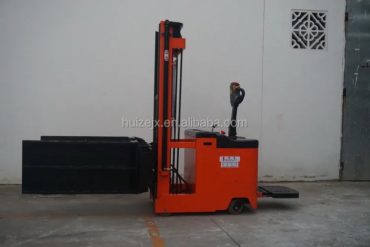 Walkie Electric Paper Roll Clamp Handling Trolley For Printing ...