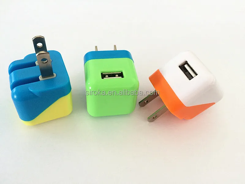 Mobile Phone Accessories 5v 1a Portable Cell Phone Charger With Us