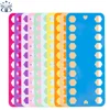 Cross stitch winding board embroidery special color plastic threading board