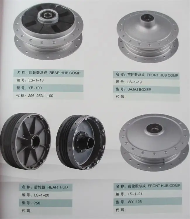 Facttory price NOUVO front motorcycle wheel hub