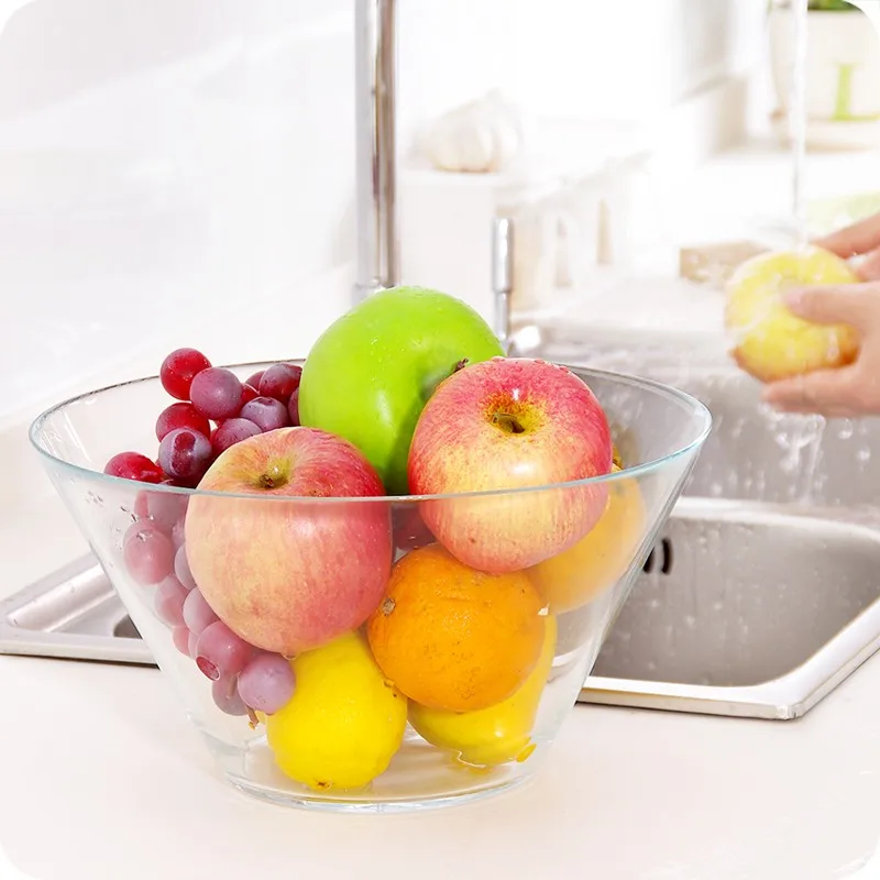 French Fruit Solid Glass Salad Bowls Small Fresh Kitchen Tableware Decorative Glass Bowls Buy