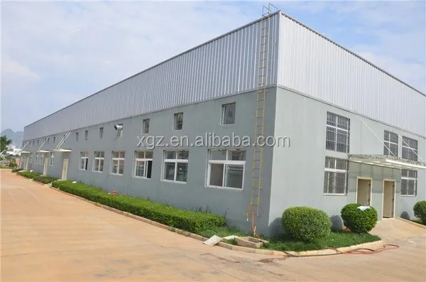 customized ISO & CE certificated prefab temporary industrial steel building