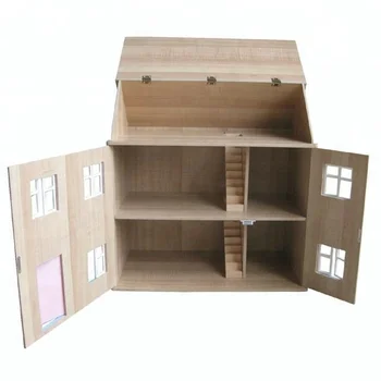 small wood dollhouse
