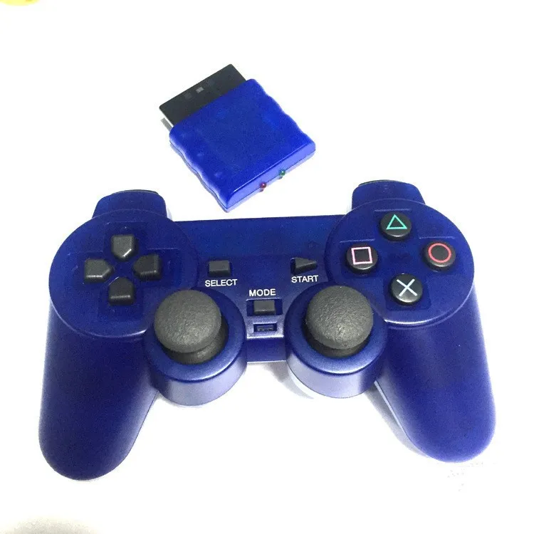 ps2 controller blue