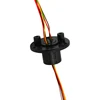 Miniature Capsule Slip Ring Smooth Running And Stable Performance Small Size 6 Circuits Rotary Joint For Security Monitoring