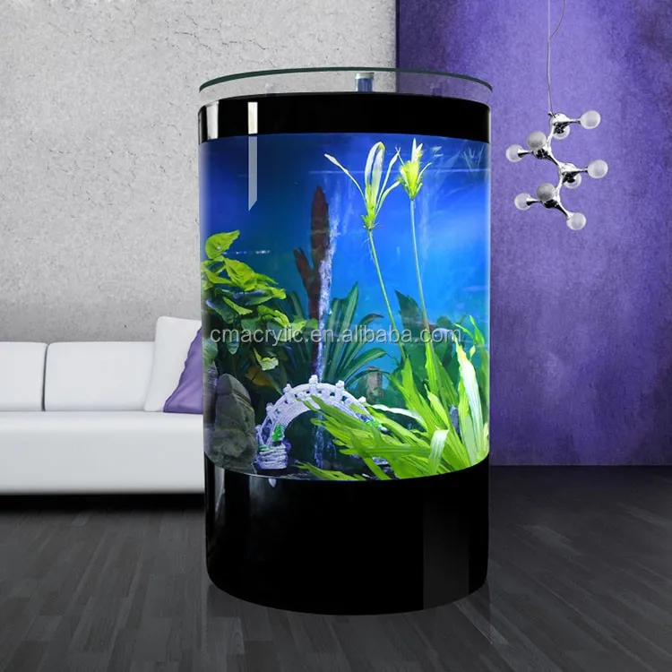 Hot Selling Classic Large Acrylic Half Round Aquarium Buy Large Round