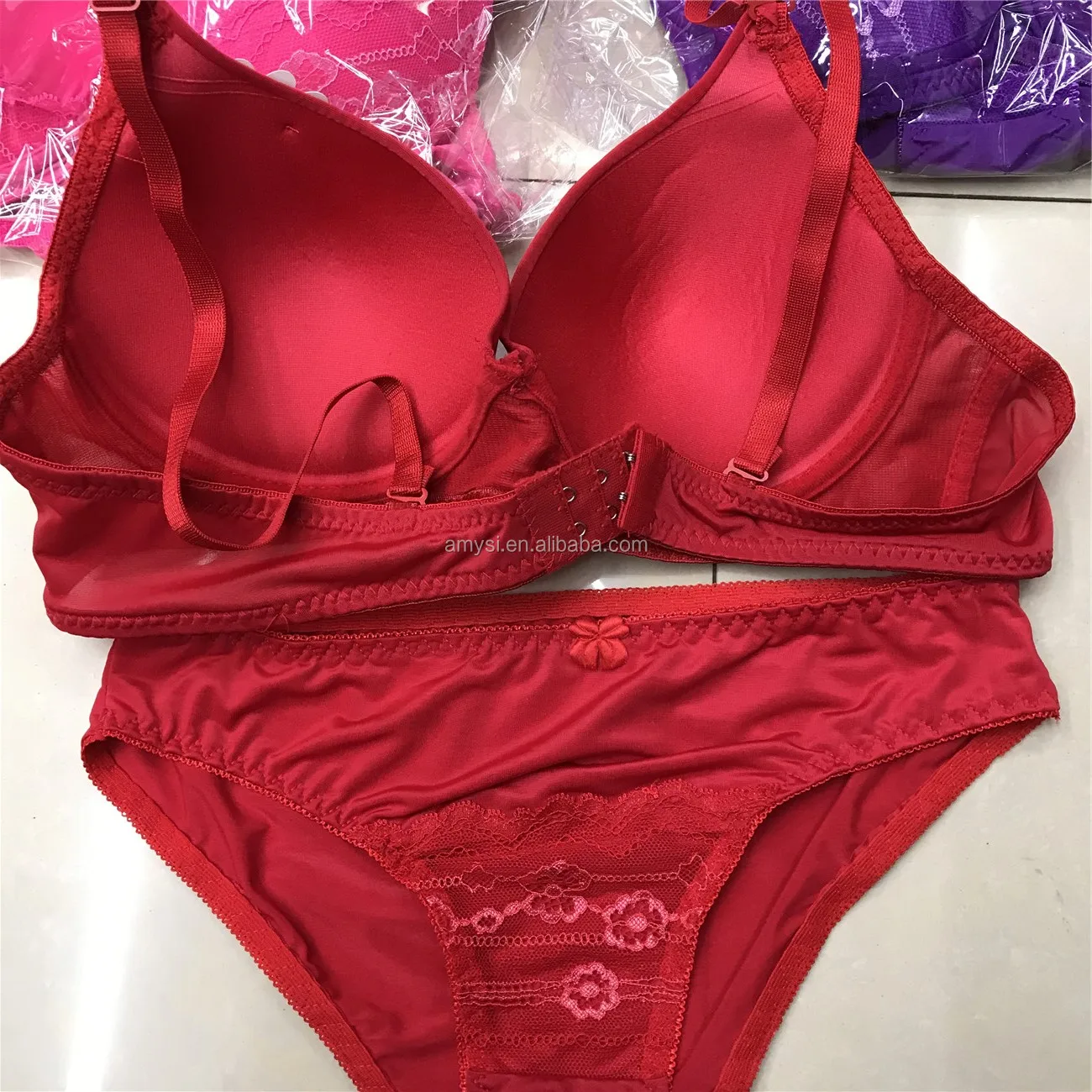 196usd Br086 Top African Big Size 38 48 Embroidery New Ladies Sexy Panty And Bra Setsbra And 1769