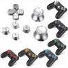 LQJP for PS4 Button Set Metal Bullet Buttons Thumbsticks Thumb Grip and D pad for PS4 Controller Button