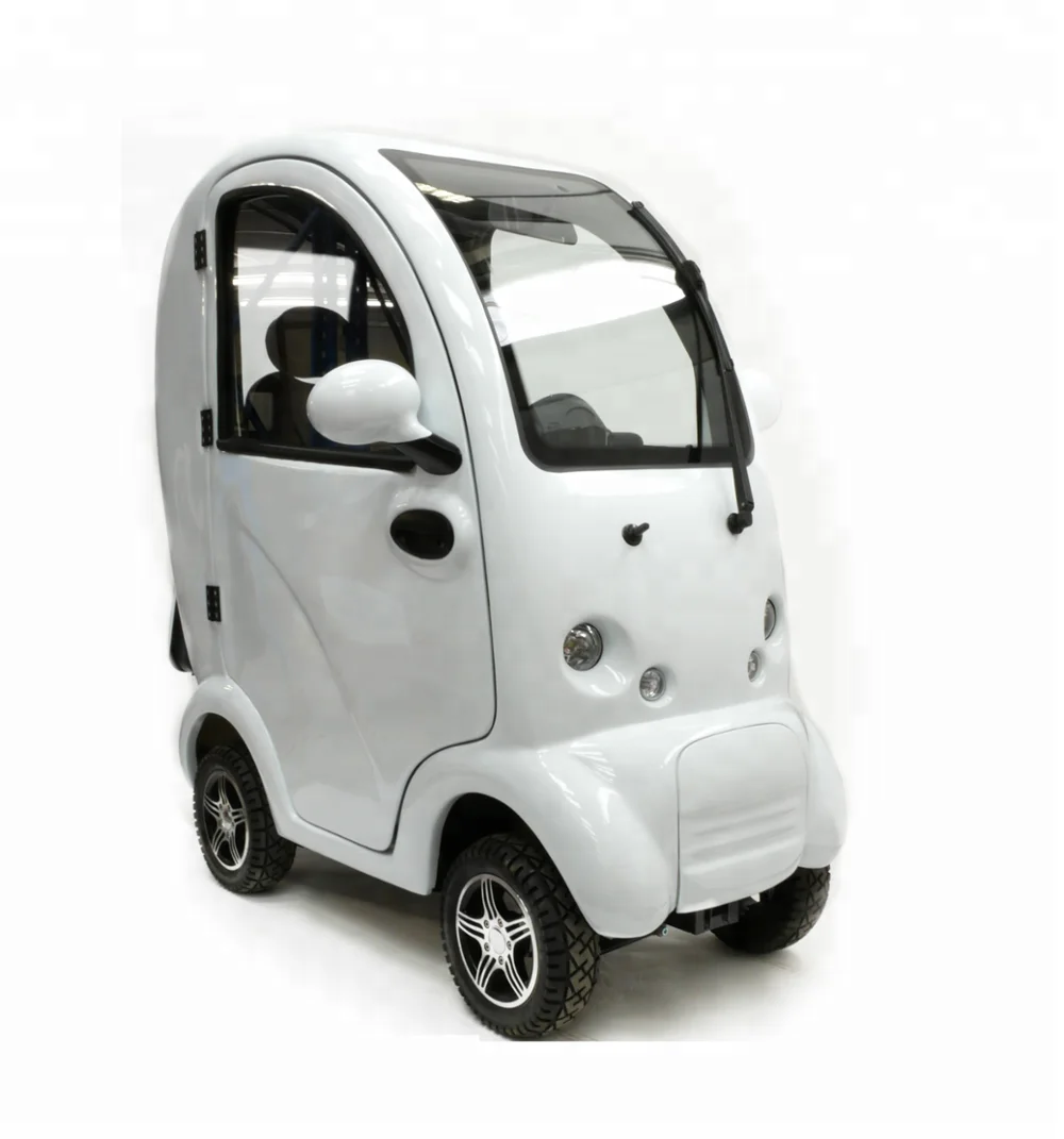 Fully Enclosed Electric Cabin Mobility Scooter, View scooter with cabin