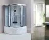 Massage steam shower room with water pump
