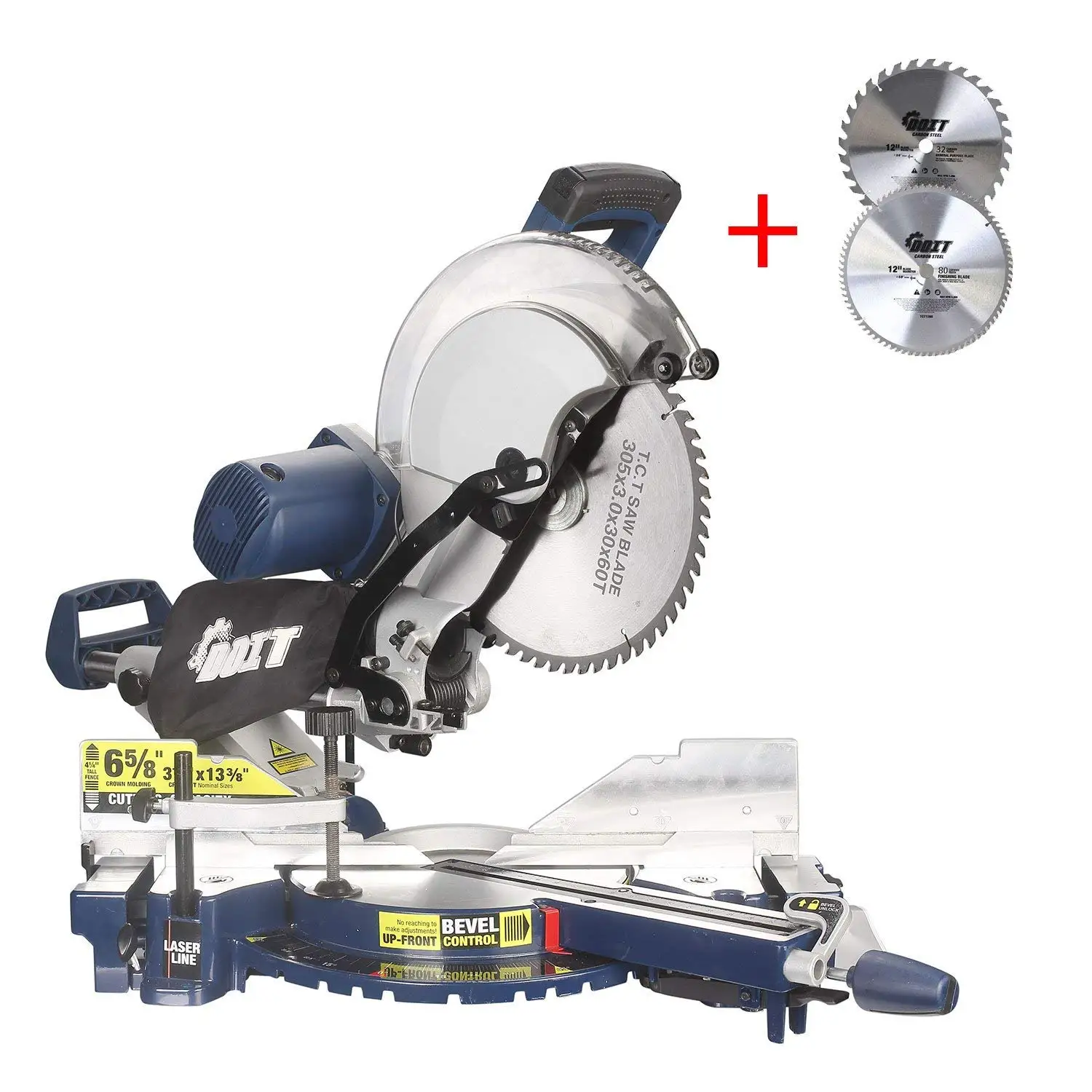 Buy Milwaukee 6955-20 12-Inch Sliding Dual Bevel Miter Saw with Digital