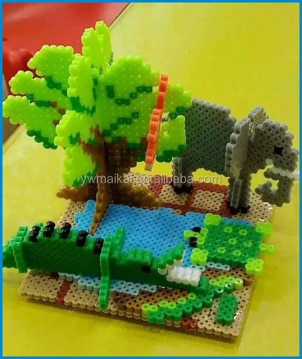 Top Selling Nontoxic Hama Beads Kids 2.6mm / 5mm Diy Perler Beads