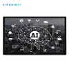 High resolution 4K touch screen smart teaching board china interactive flat panel display
