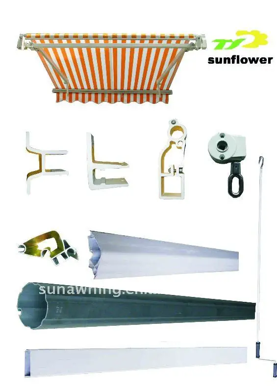 Retractable Awnings Parts - Buy Aluminum Awning Parts,Electric Awning